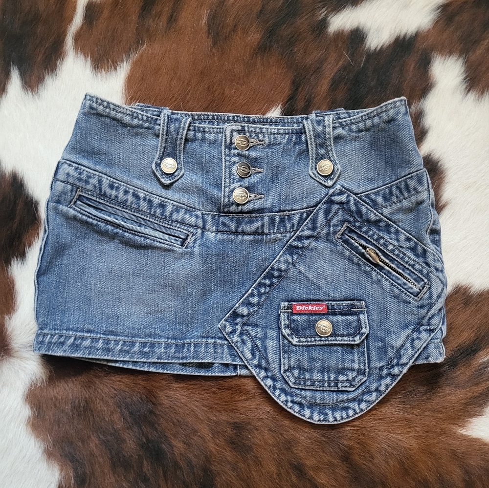 Dickies micro mini skirt Y2K